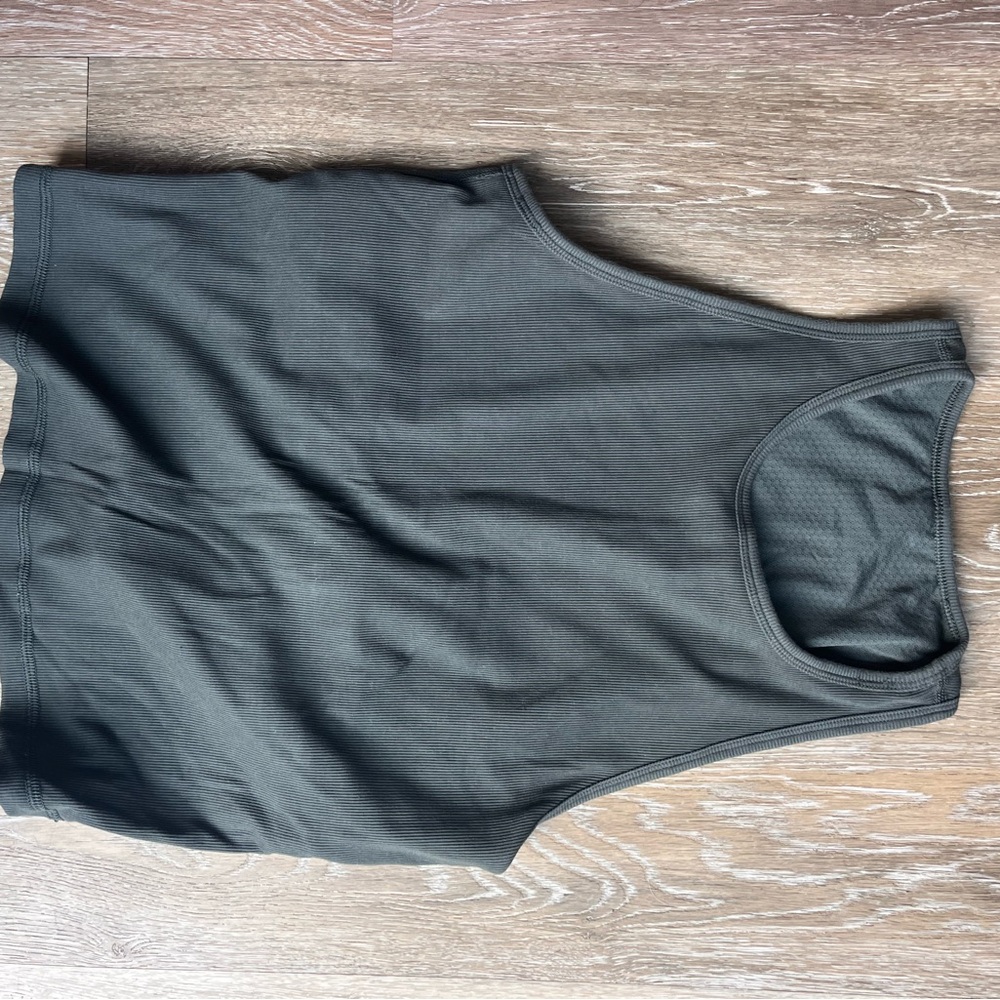 Olive Green Tank Top